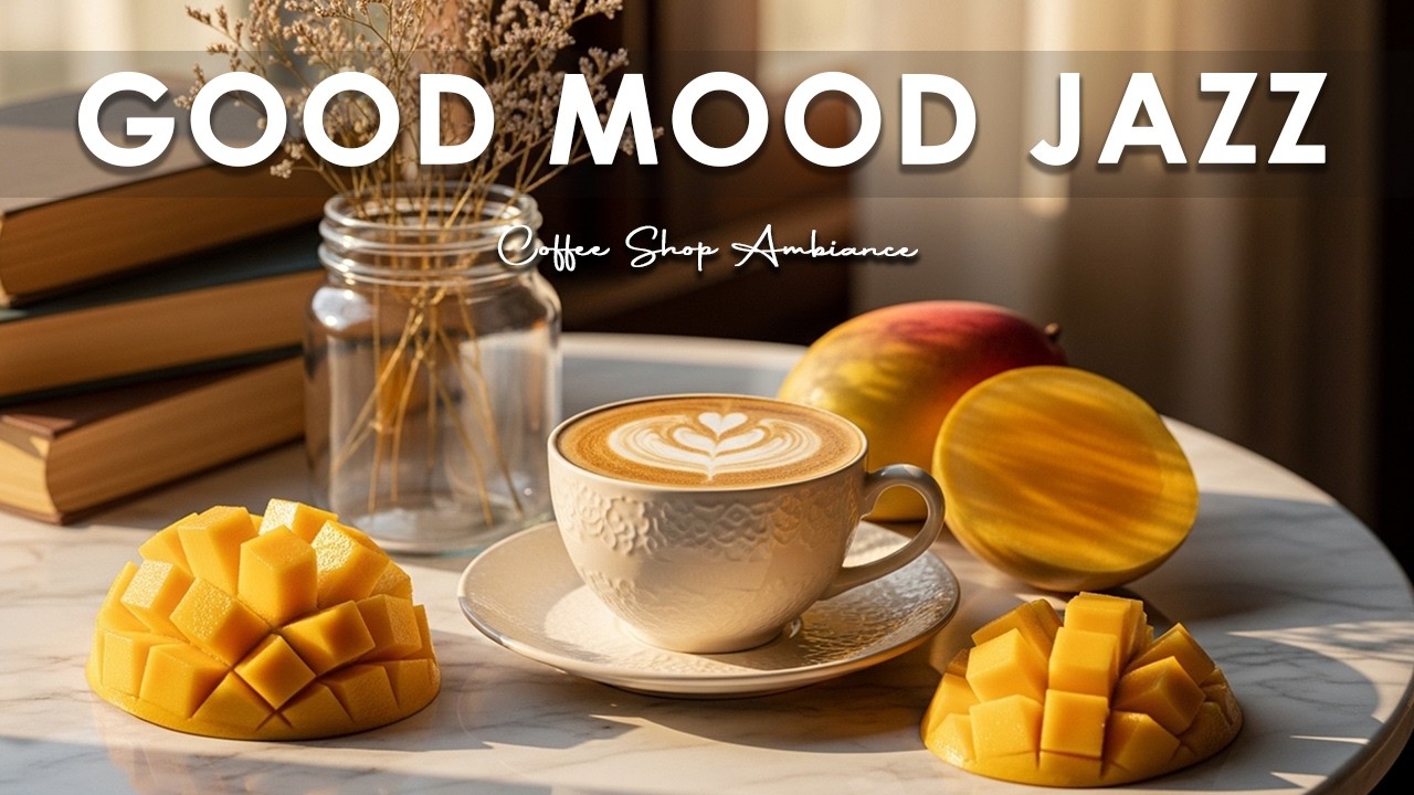 Good Mood Jazz 🎶 Coffee Shop Ambiance | Happy Bossa Nova Instrumental for Relaxing #3