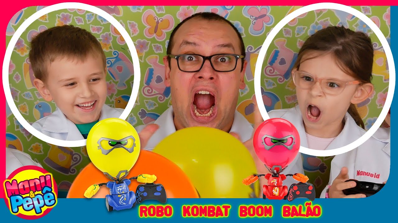 Vamos Batalhar com Robo Kombat | Boom Balão