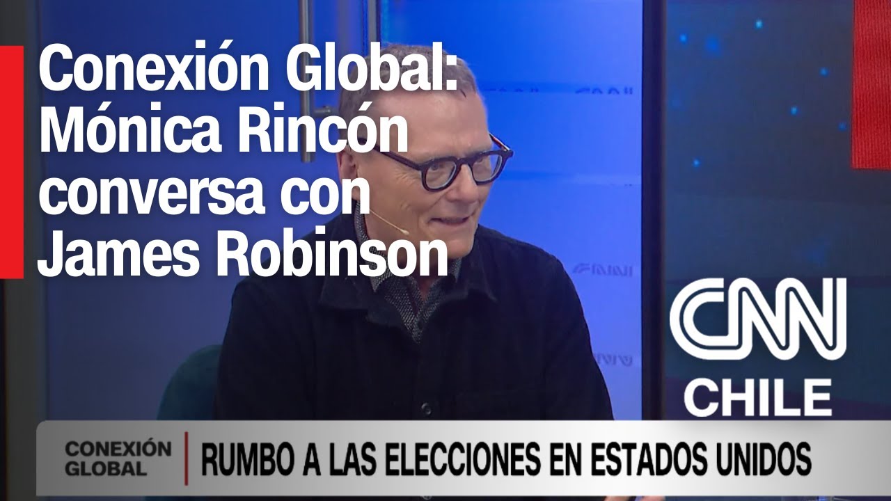 Mónica Rincón conversa con James Robinson, autor de 