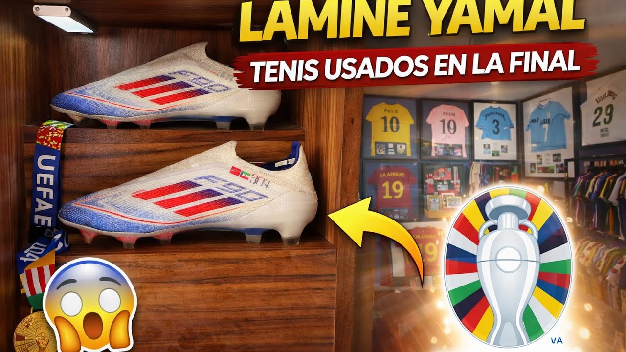 ENCONTRAMOS los tachos USADOS por Lamine Yamal 😱 en Querétaro | Visitamos Atomic Store