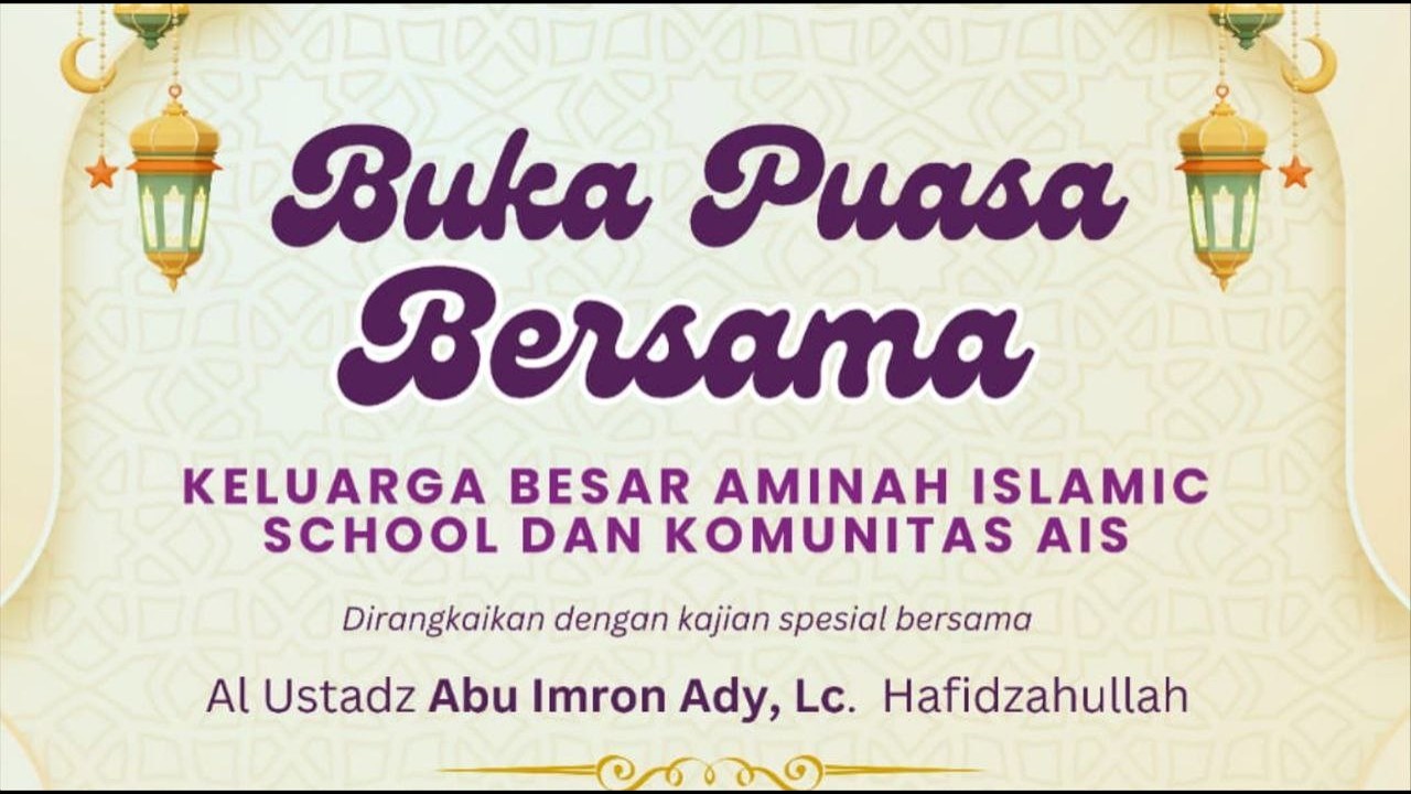 Kajian Spesial & Buka Puasa Besama | Ustadz Abu Imron Ady, Lc
