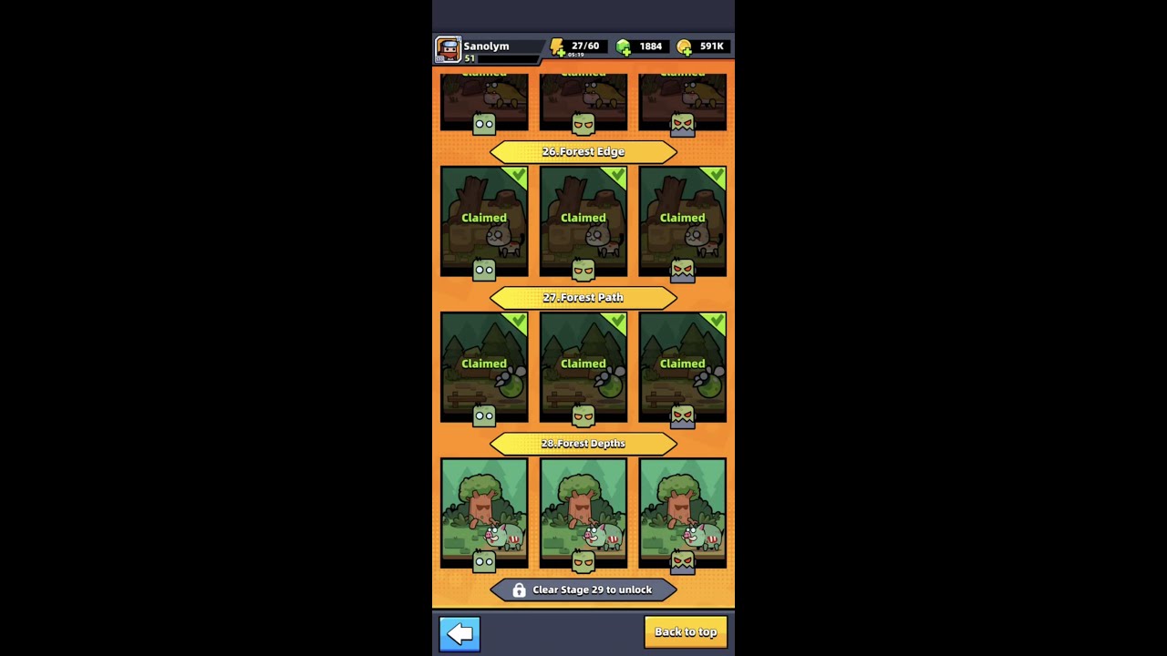 Survivor.io – Forest Depths Main Challenge 1