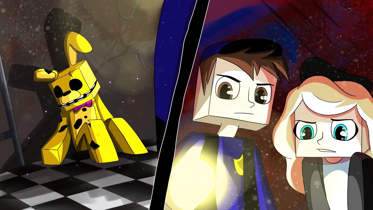 The Dark Secrets Hidden in the Pizzeria! in Minecraft Fnaf Roleplay