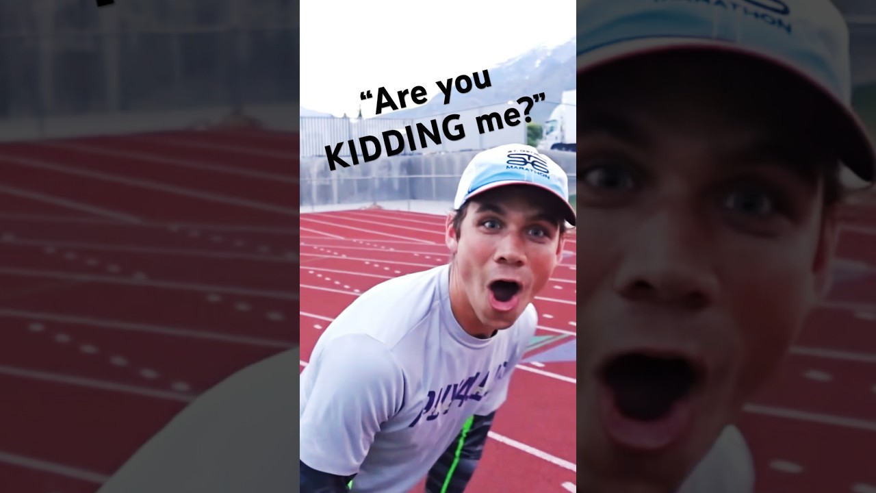 Trying to Run EXACT Mile Times Without my Watch 😂 #running #trackandfield #marathoner #miles
