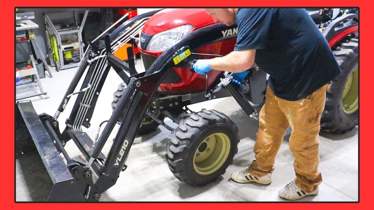 Grease Maintenance on Yanmar SA425 with VEVOR Heavy Duty Pistol Grip Grease Gun