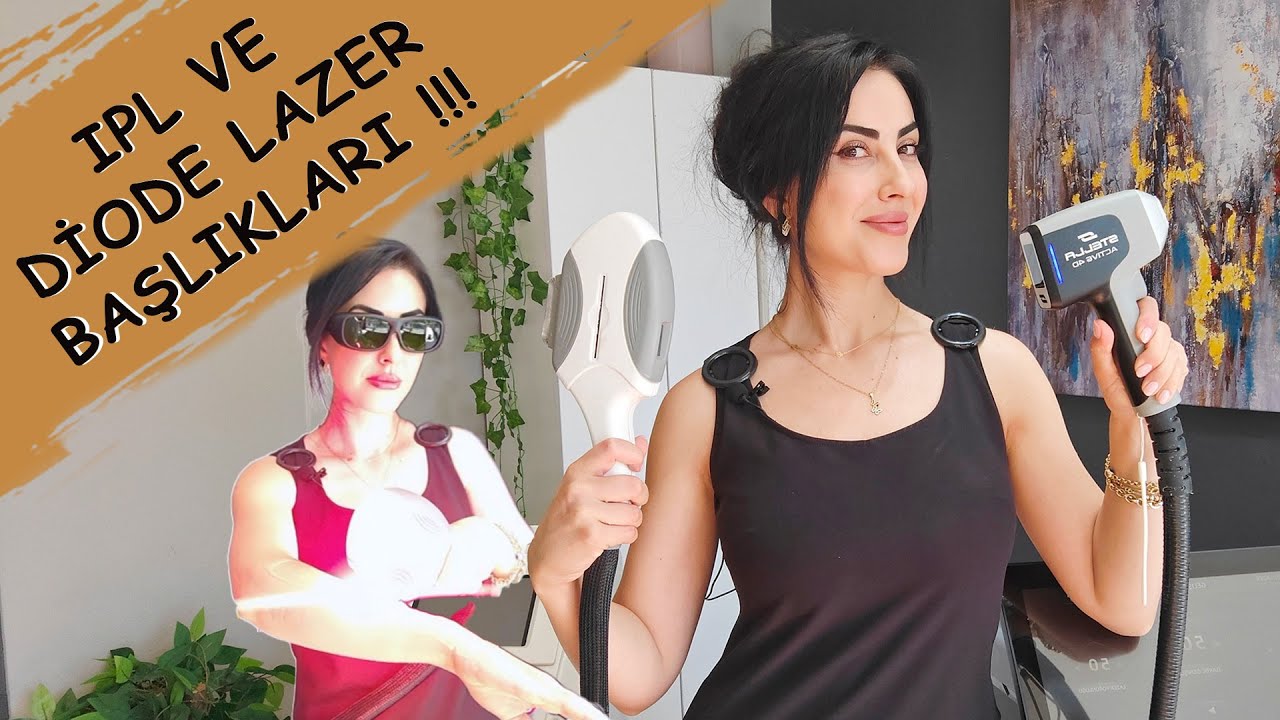 KENDİME IPL VE BUZ LAZER YAPTIM ! / Farkları Neler? Diode Lazer VS IPL