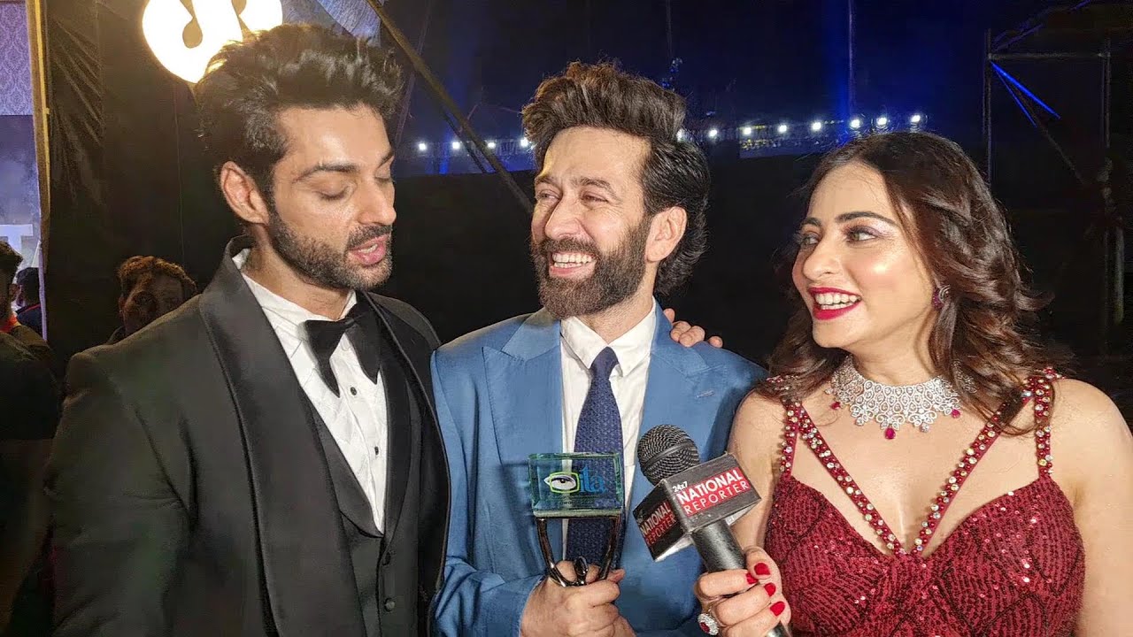Karan Wahi , Nakul Mehta and Niyati Fatnani Full Exclusive Interview At Red Carpet of ITA Award 2022