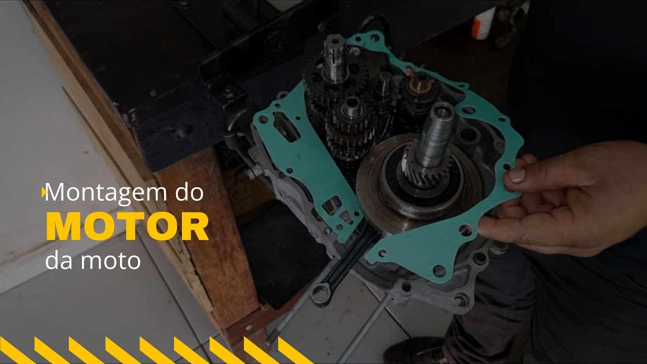 Montagem Completa do Motor da Honda Titan/Fan 125: Guia Prático e Detalhado