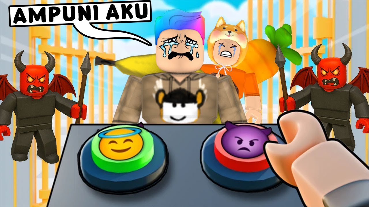 MELOBI DAN SKOBI MATI MENINGGOY DAN HARUS PILIH MASUK SURGA ATAU NERAKA!!
