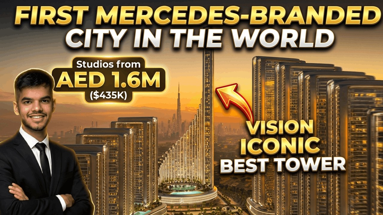 Binghatti City x Mercedes-Benz Places LAUNCH 🚨 | Dubai’s First Mercedes-Branded City | From AED 1.6M
