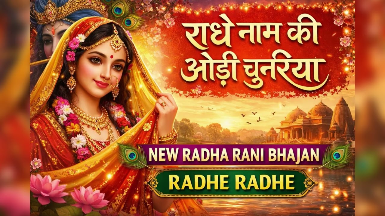 राधे नाम की ओढ़ी चुनरिया | Radha Rani New Bhajan | Radhe Radhe Bhajan | Vrindavan Bhakti