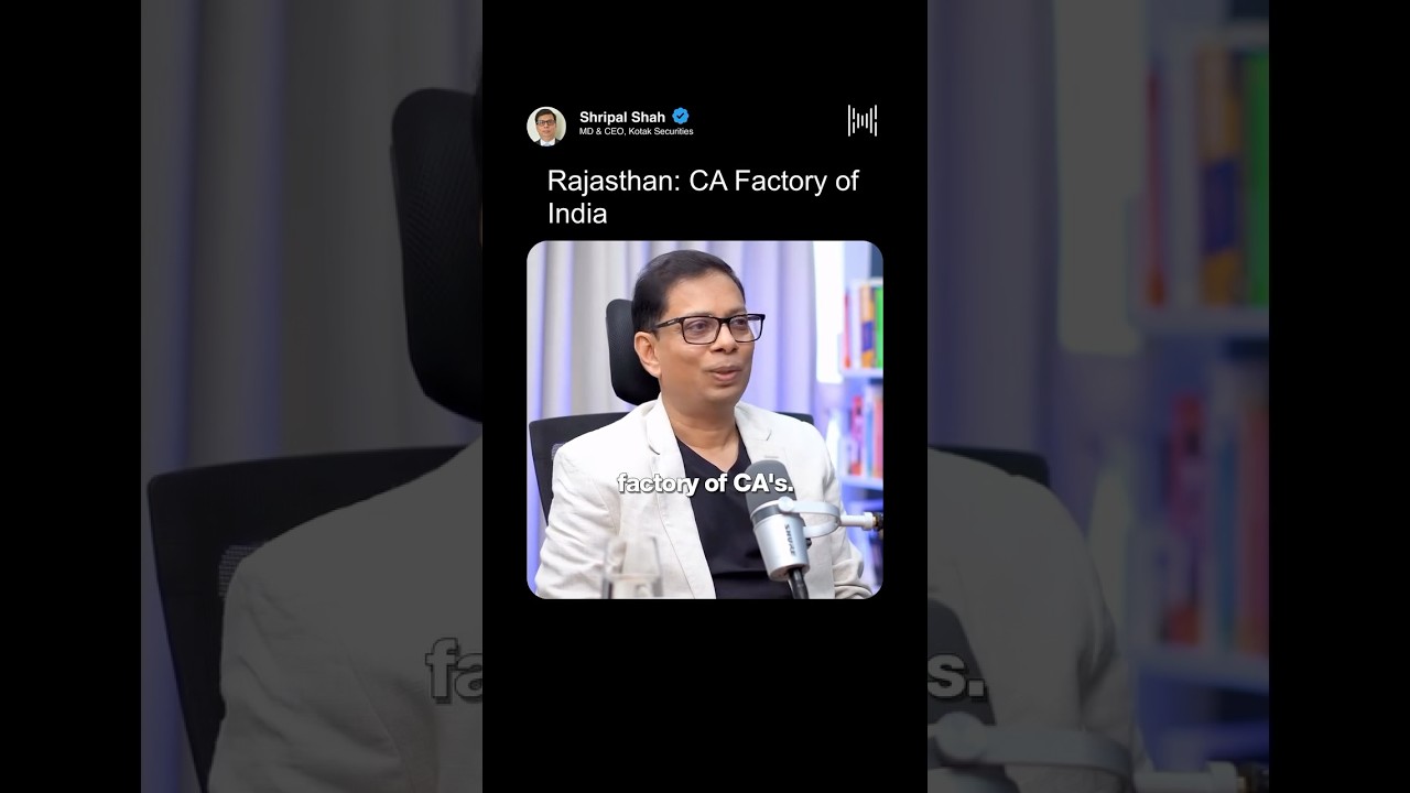 CA Factory Of India 😱😱 #kushallodha #shorts #ca #rajasthan #shortvideo