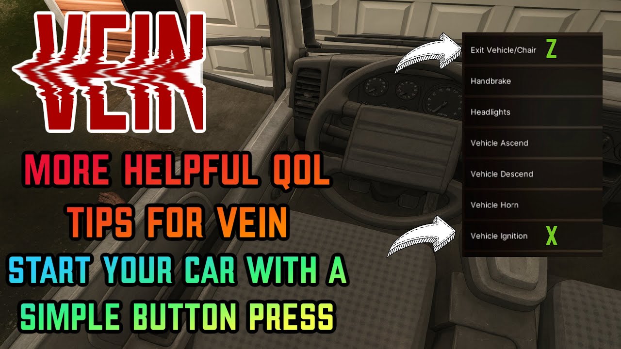 Этот совет по VEIN небольшой, но очень полезный
