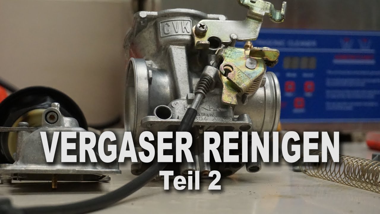 Vergaser Reinigen Kawasaki KLX 650 Teil 2 zusammenbau