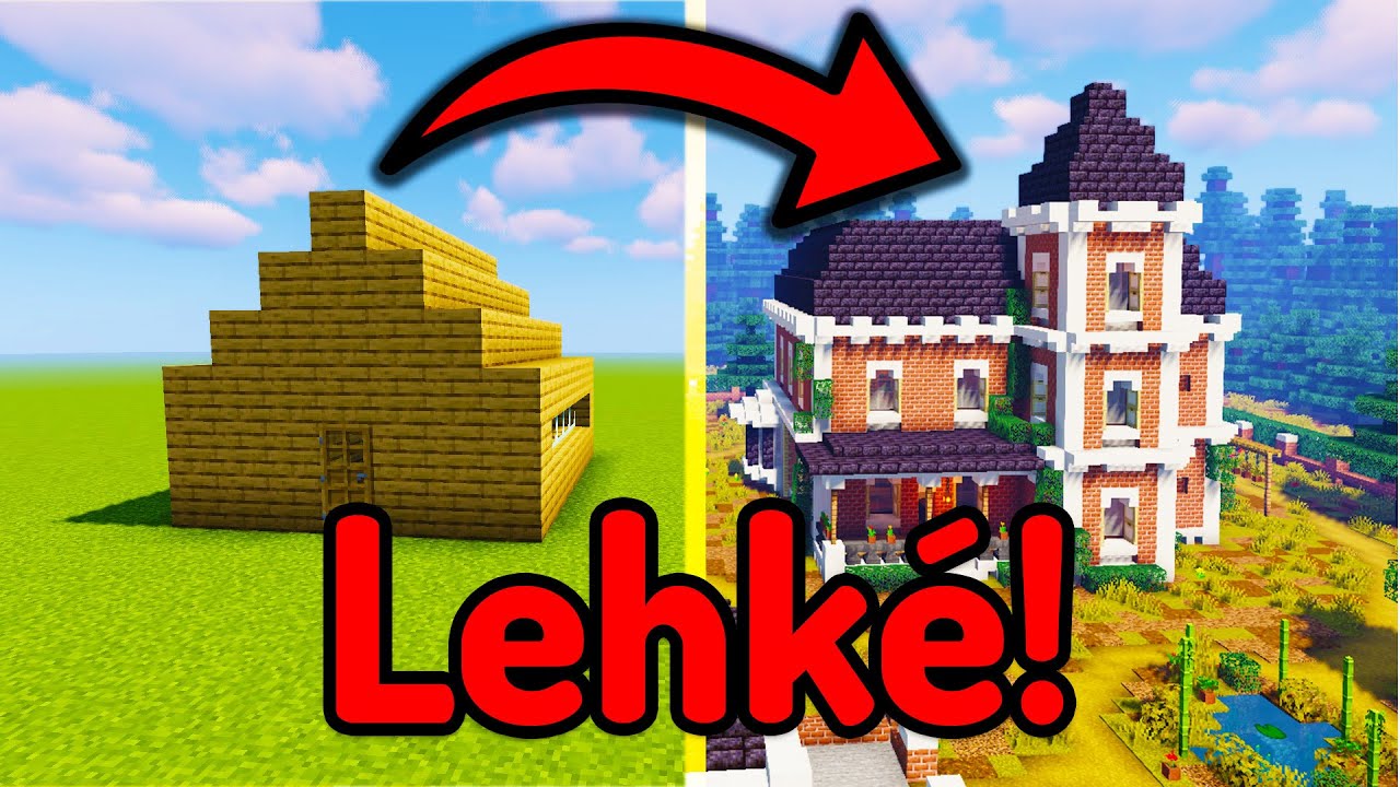 Nejlep&scaron;&iacute; Minecraft Stavěc&iacute; Tipy a Triky!