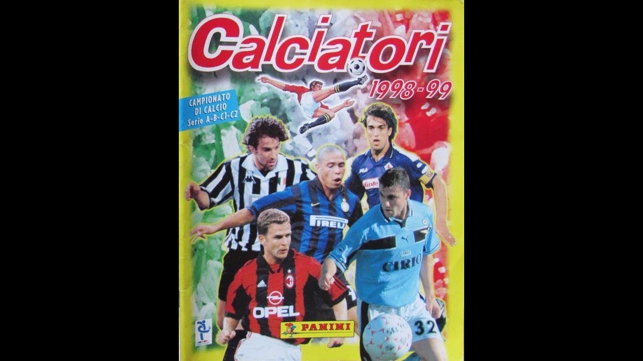 Calciatori Panini story 38° puntata 1°parte 1998-99
