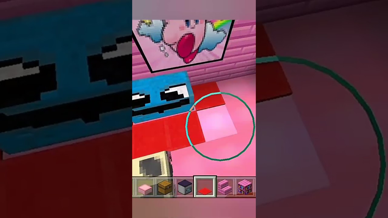 Underground house build in Kawaii world 