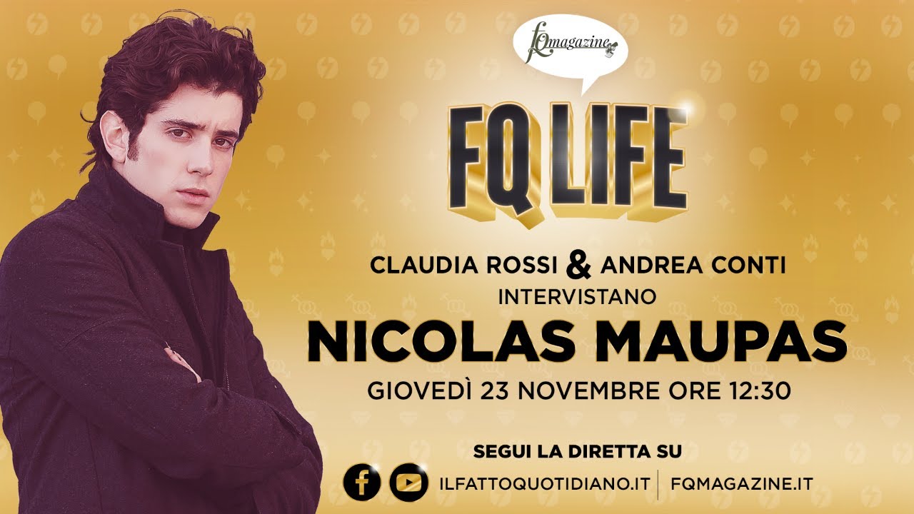 Nicolas Maupas in diretta a FQLife: “Combatto la timidezza col superpotere della musica”