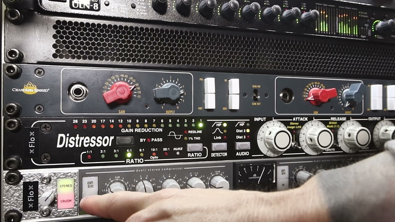 Smart Research C2 B on Drum buss / Metric Halo ULN-8 / Live situation