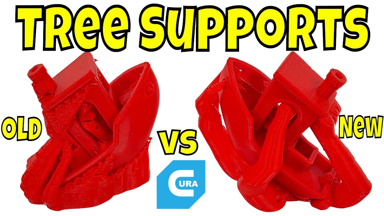 Cura V5.3 - New Tree Supports in Alpha Release