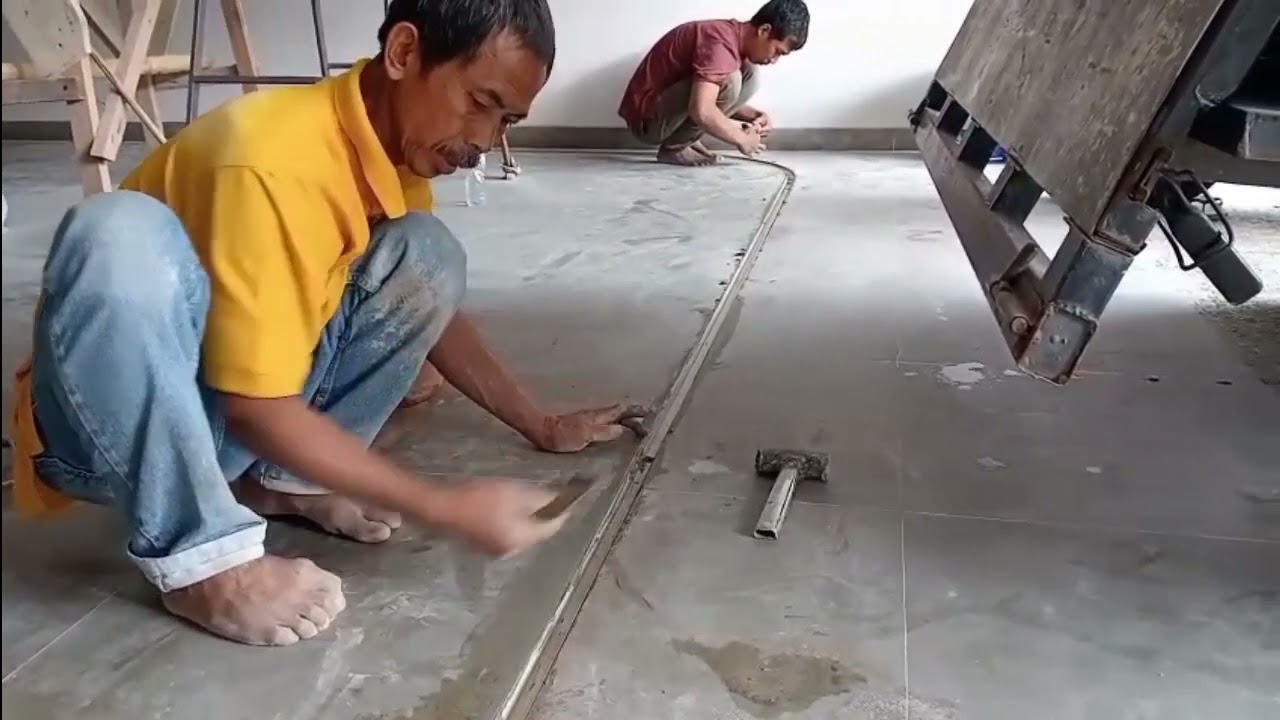 Cara pasang pintu sliding besi #tutorial #pasangpintugarasiwina