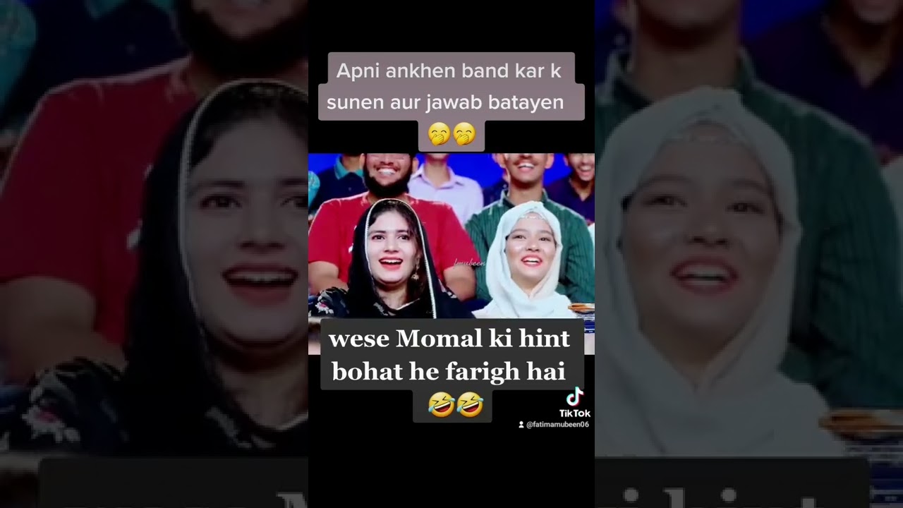 Shehzad sheikh with Tabish hashmi playing double meaning game~dirty|sexy|protection #adultjokes