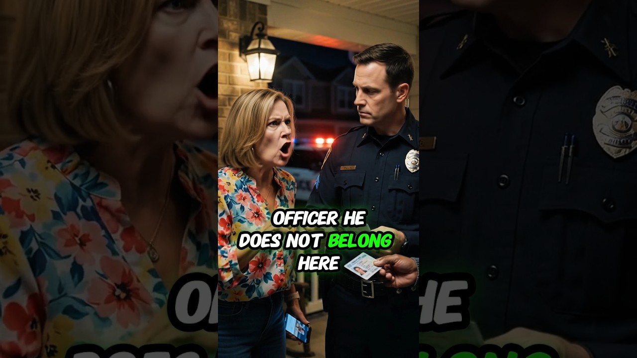 HOA Karen Called the Police on Me&hellip; Then the Officer Arrested the Wrong Person 🚔 #shorts#ytshorts