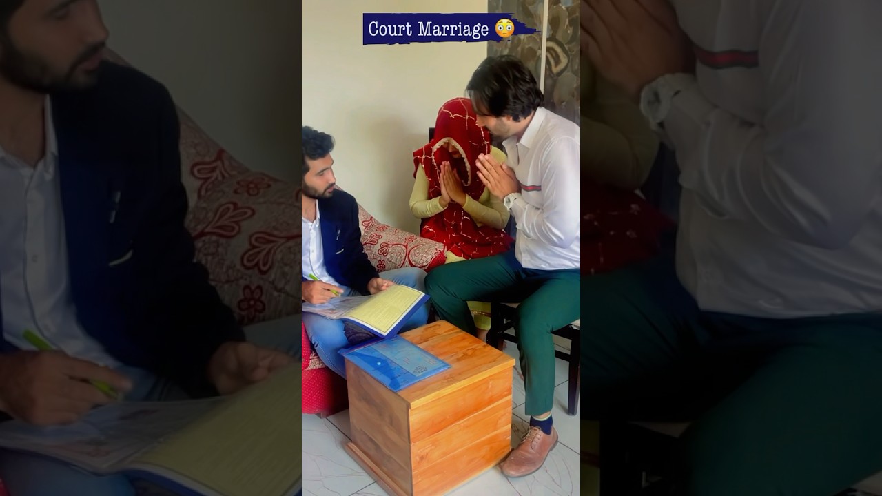 Court Marriage😳🥱 #viral #comedyshorts #comedy #comedyvideos