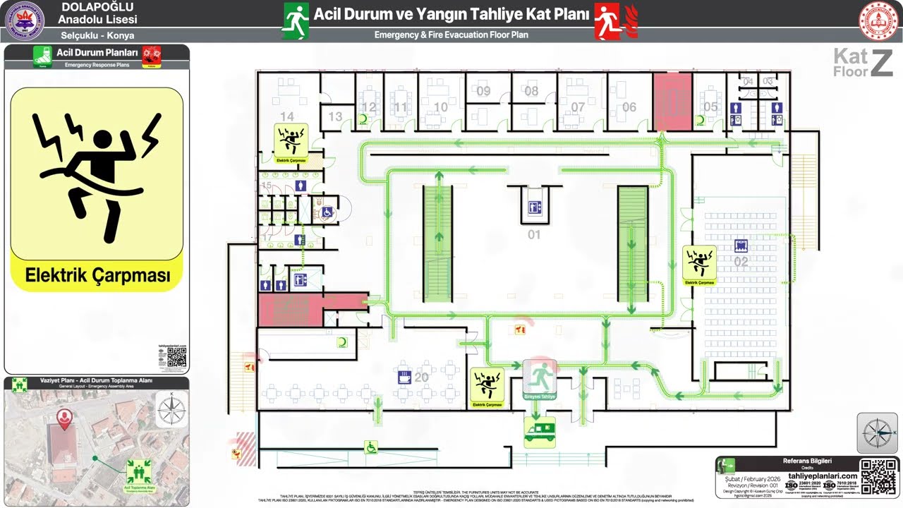 Ani TP371 Acil Durum ve Yangin tahliye Plani Senaryolar
