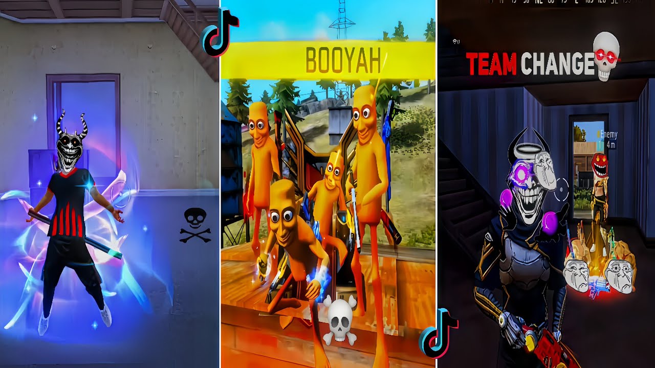 ЛУЧШИЕ ВИДЕО FREE FIRE EDITS 🥵💀 TIKTOK TROLL FACE 😈🥶 Стр. 56