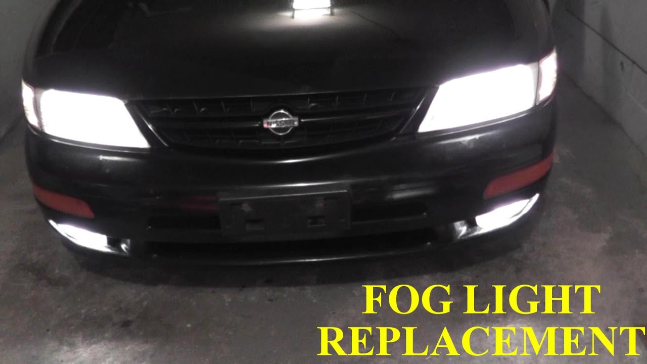 Nissan Maxima  Fog Light Bulb |  Infiniti I30 Fog Light Bulb Replacement HD