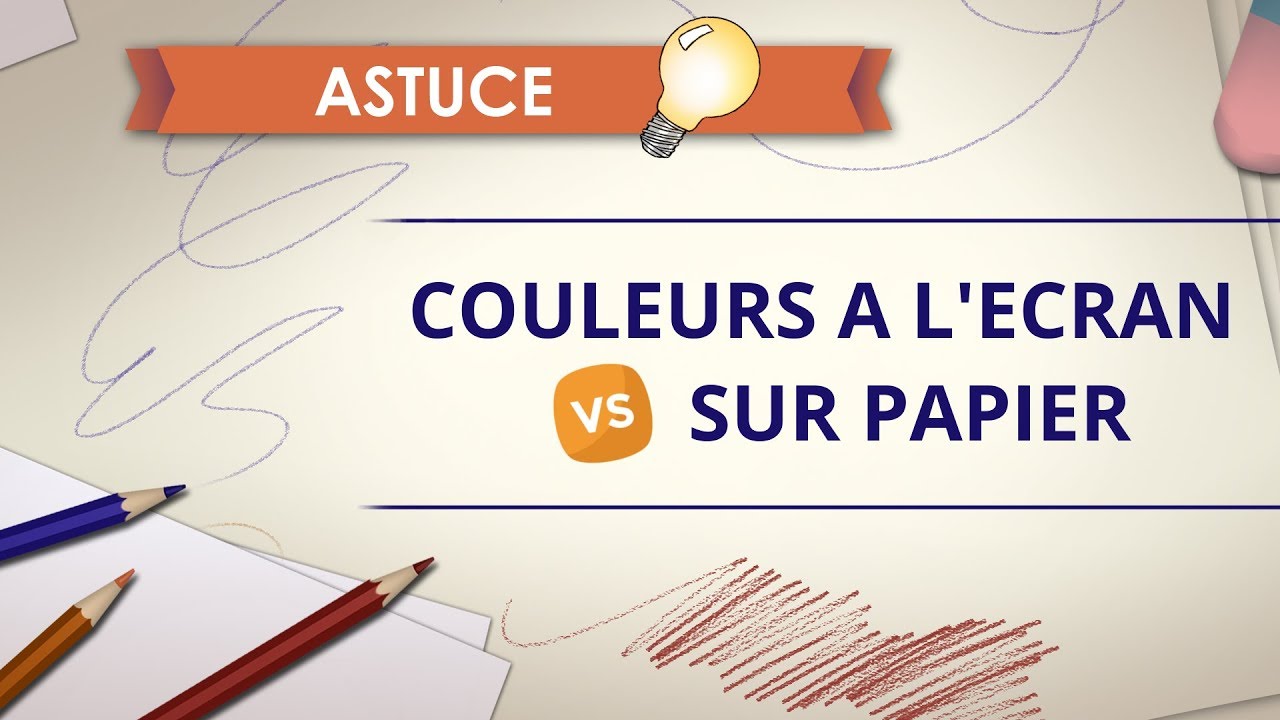Les couleurs : écran vs papier