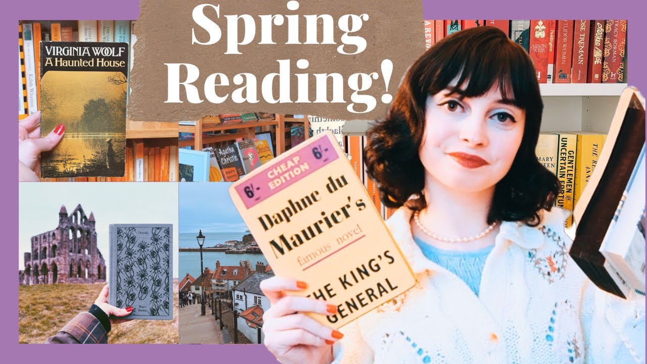 It’s time for some Spring reading 🌼📚🌊 My favourite authors and thrift shopping