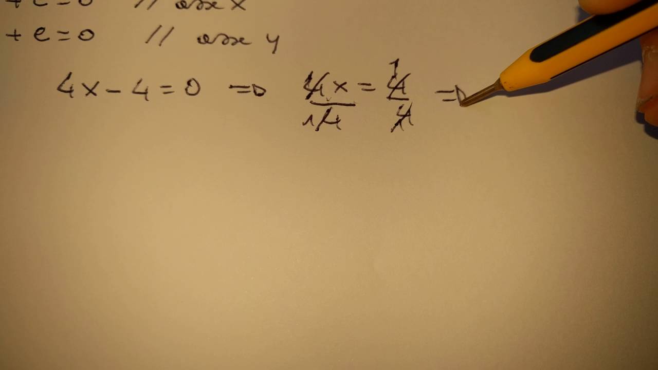 Rette parallele all'asse x ed all'asse y - Aurelio Prof. Matematica