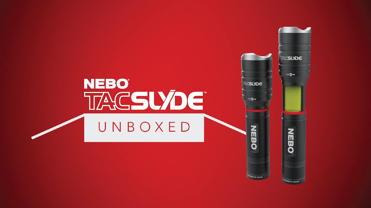 NEBO Unboxed: TAC SLYDE - 300 Lumen Tactical Flashlight & Lantern