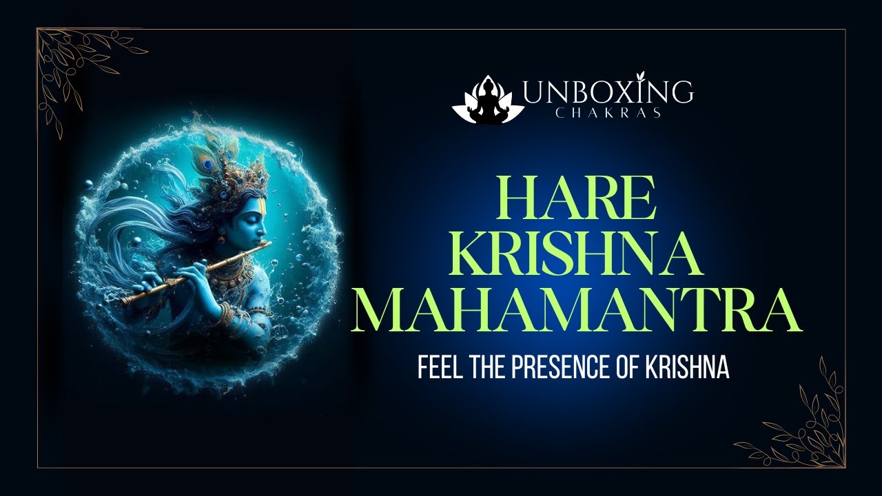 Hare Krishna Hare Rama | Mahamantra Chanting | Soothing Relaxing Meditation Healing Background Music