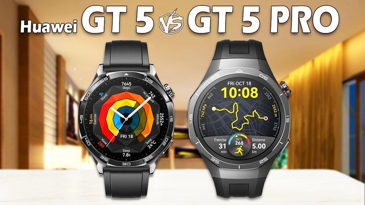 Huawei Watch GT 5 Vs GT 5 Pro | Which One Should You Buy?