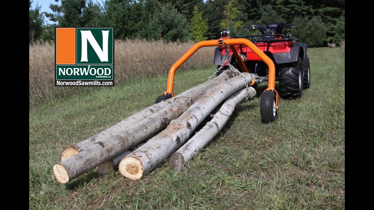Arcs et treuils de débusquage de Norwood pour VTT et tracteurs – SkidWinch, SkidMate et LogHog