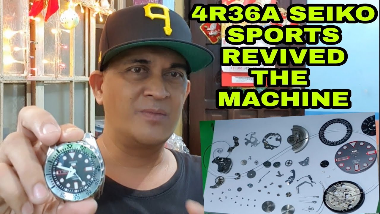 #4R36A SEIKO SPORTS REVIVED THE MACHINE.