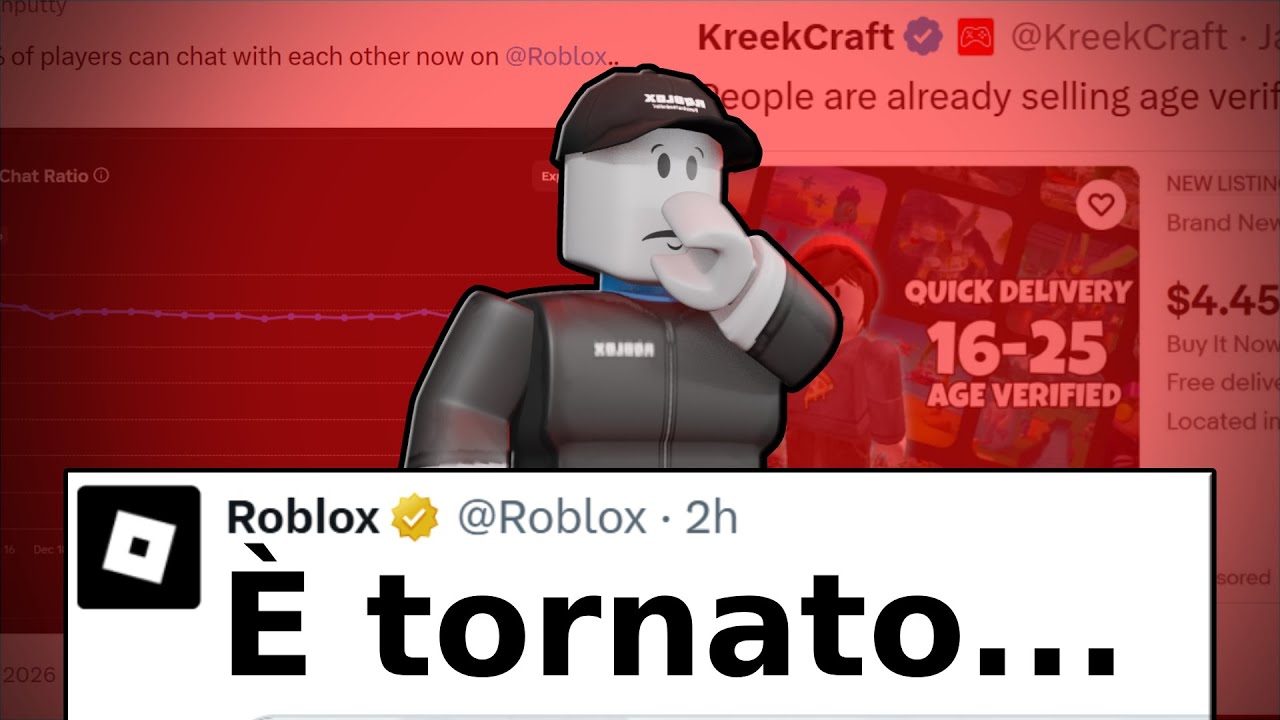 La vera ragione per cui Roblox sta crollando