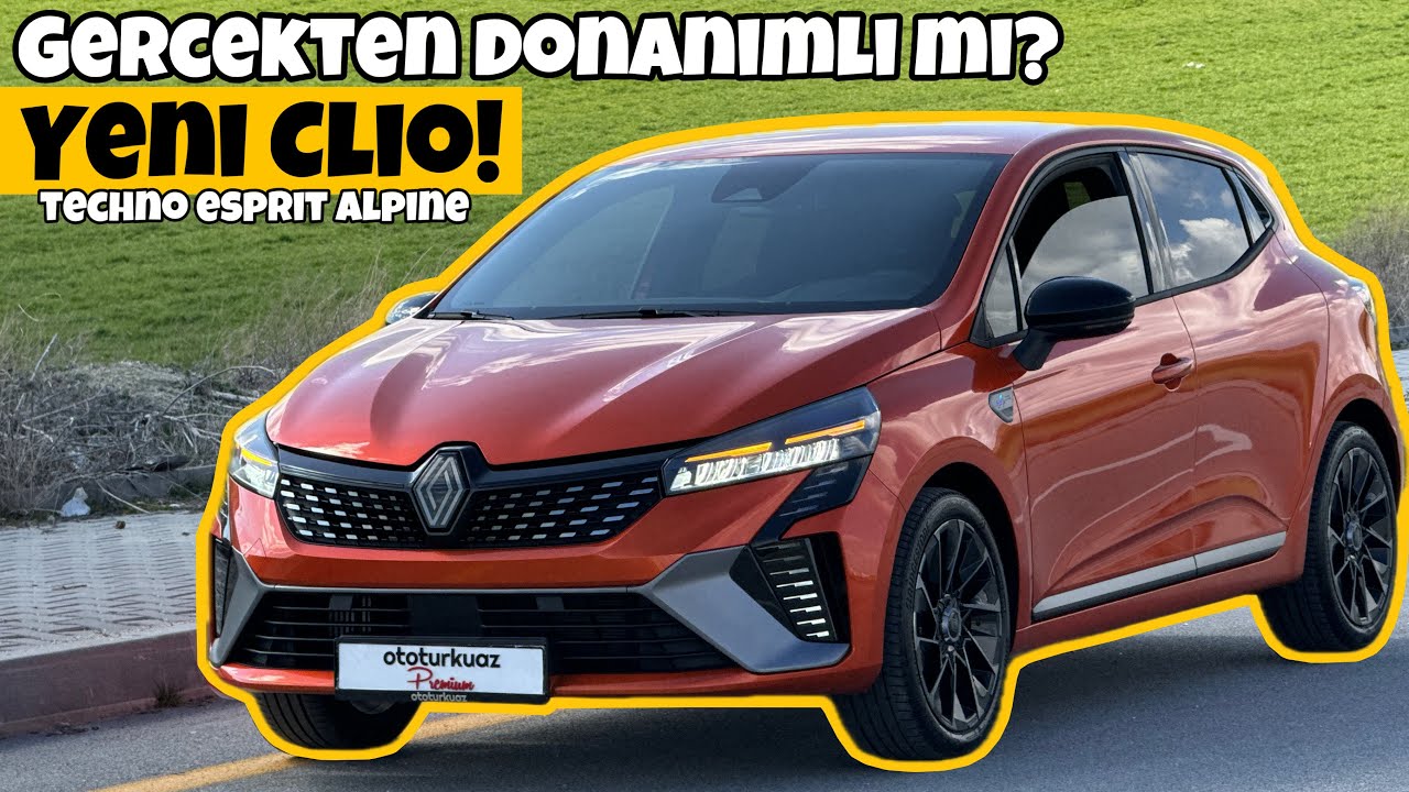 En Dolu Renault Clio! Eksikleri Neler? | Techno Esprit Alpine | Otomobil Günlüklerim