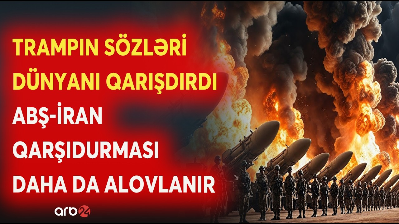 Trampdan ŞOK SÖZLƏR! 