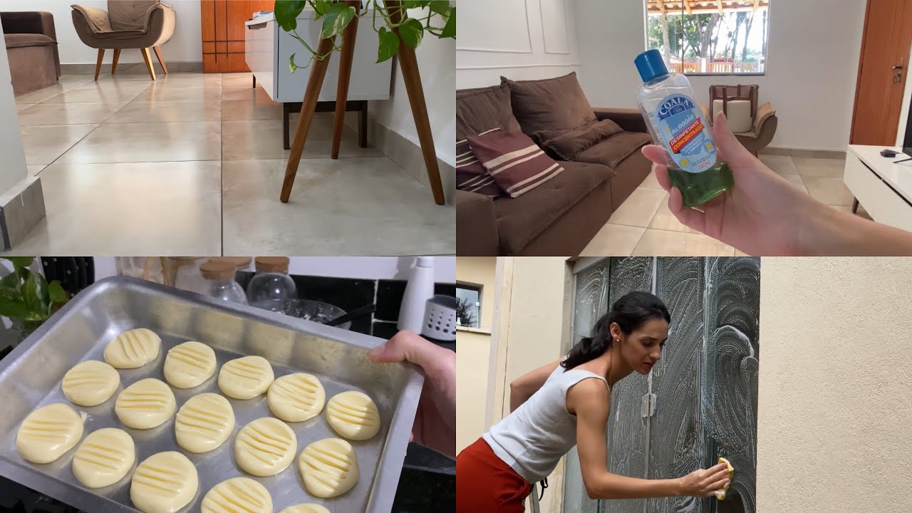 Faça isto para o dia render | Como deixo o piso e janelas brilhando | Sequilhos fácil e rápido