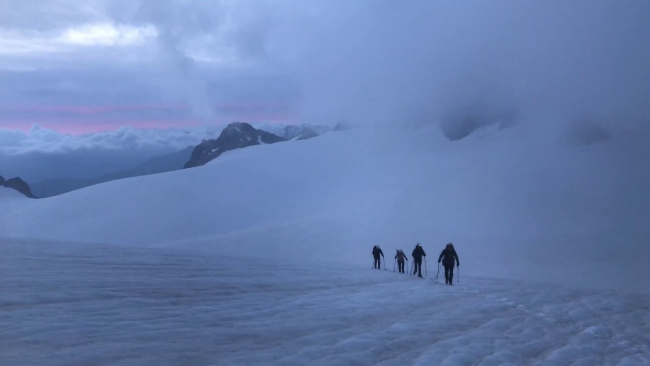 Ascension de l'aiguille du Tour depuis la Cabane de Trient, 18 juillet 2019