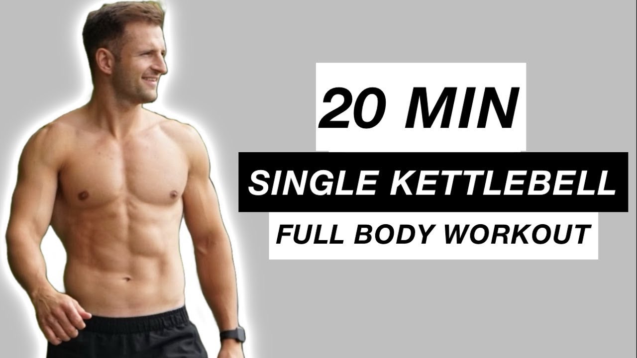 20 MIN: Single Kettlebell Full Body Workout (Perfect For Home)