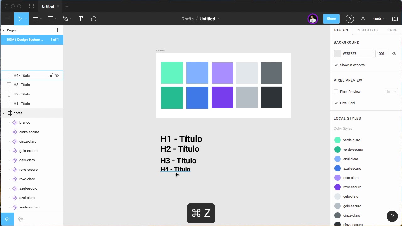 02 - Design System Manager (DSM) : FIGMA do zero ao avançado!