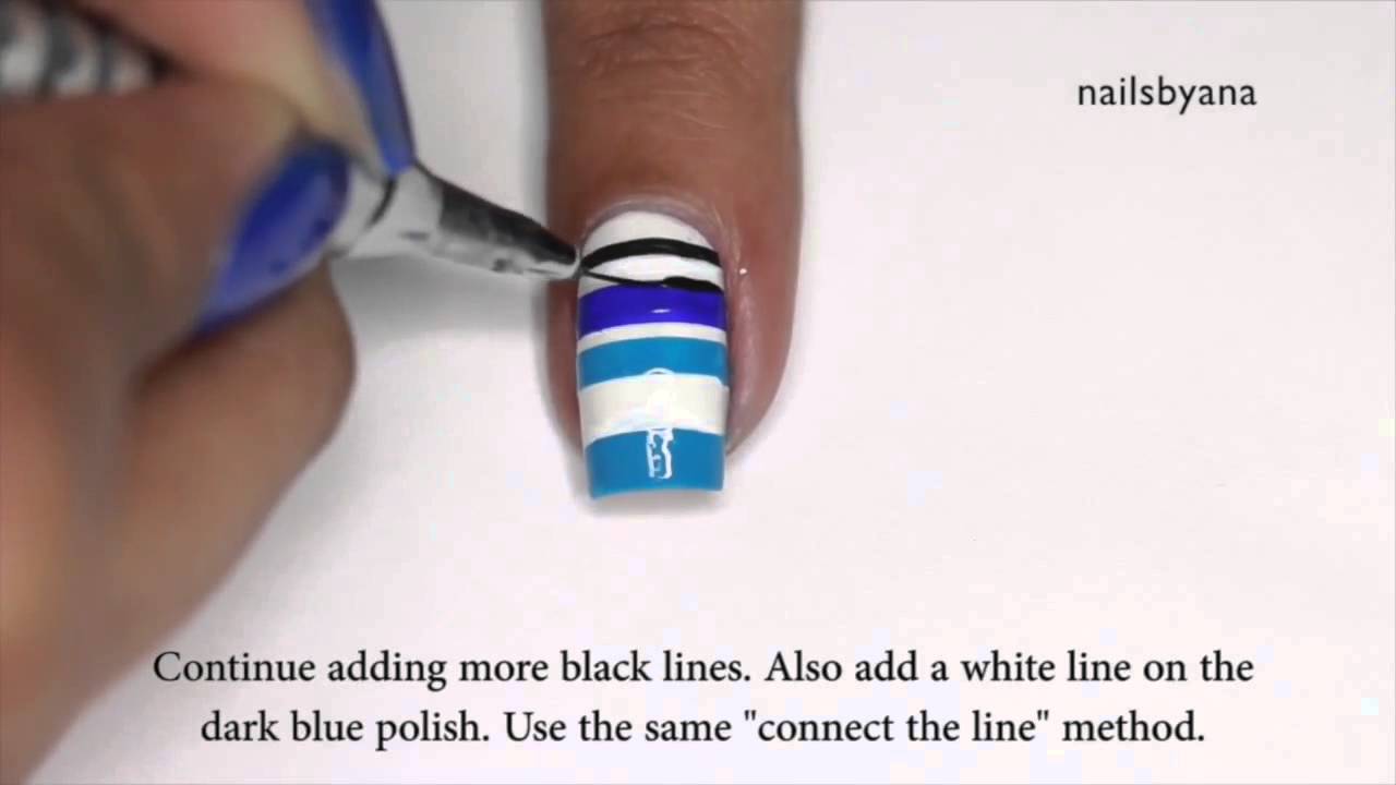 Cute Tribal Nail Art