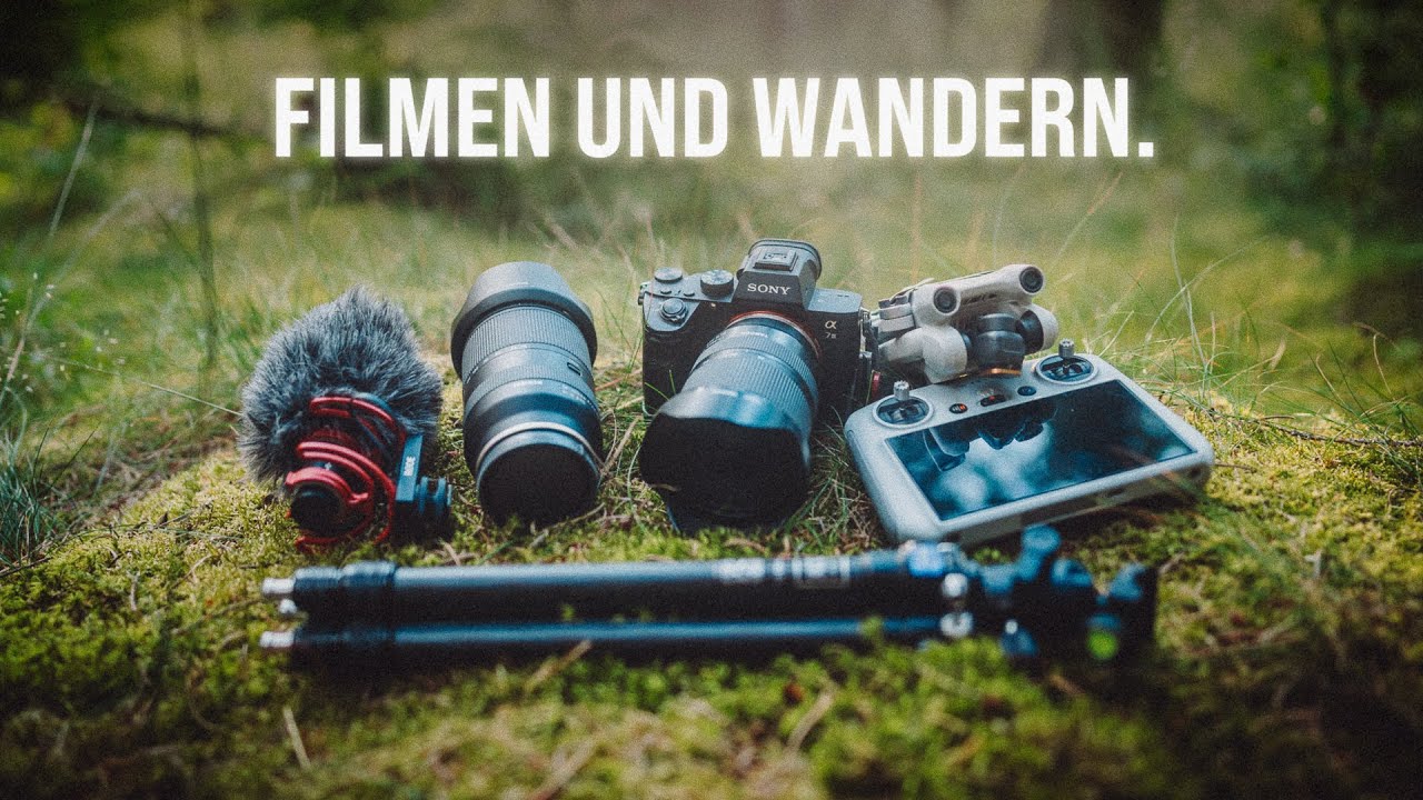 Meine Kameraausrüstung und wie ich sie auf Wanderungen transportiere.