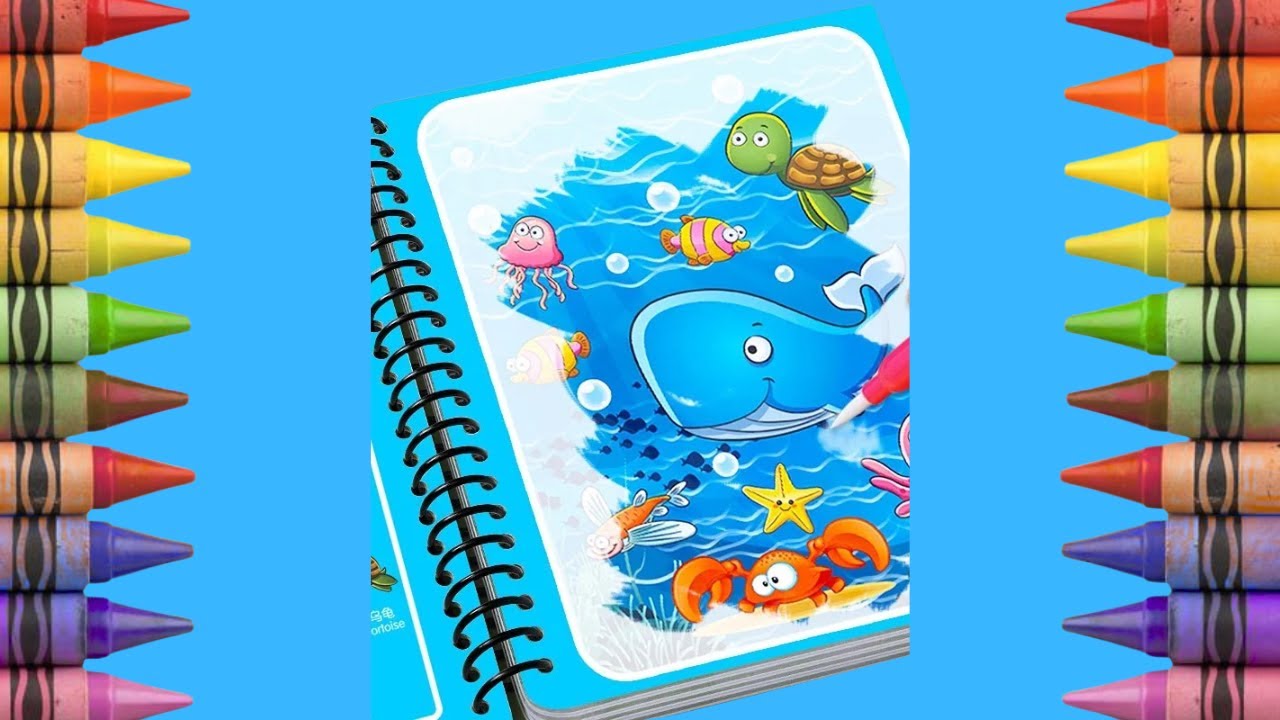 How to Color a Magic Page | Coloring with Markers | Happy Coloring World