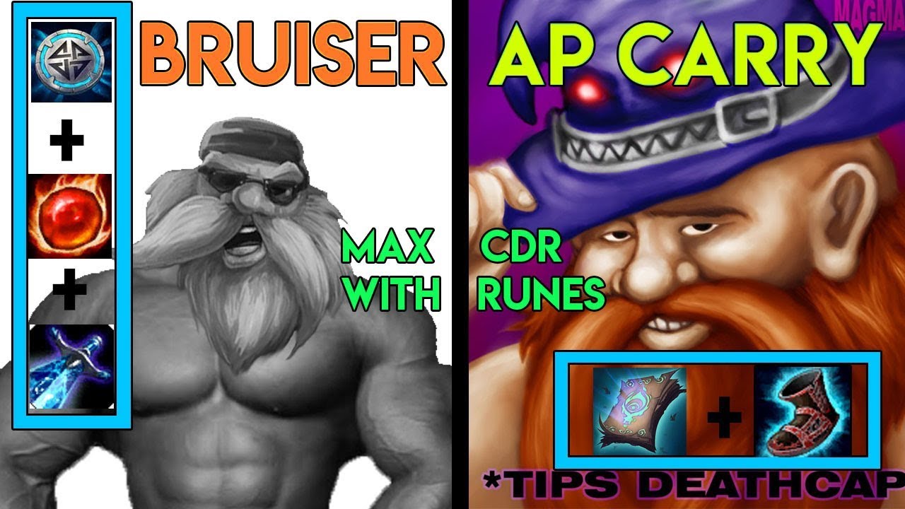 The secret to winning as GRAGAS is CDR in every Build